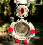Vintage Grateful Dead coin wire wrap