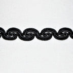 Black Choker. Beautiful black adjustable choker with lobster claw clasp. 13.25 - 15.5 inches long × 7/16 inch wide