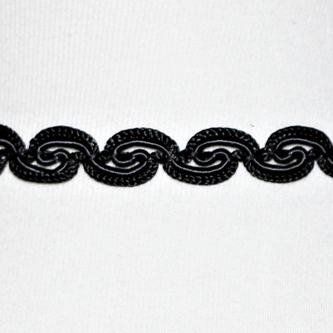 Black Choker. Beautiful black adjustable choker with lobster claw clasp. 13.25 - 15.5 inches long × 7/16 inch wide