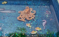 Framed Resin Ocean Sealife Wall Hanging or Tabletop Art