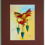 Dragon Matted Photographic Art Prints
