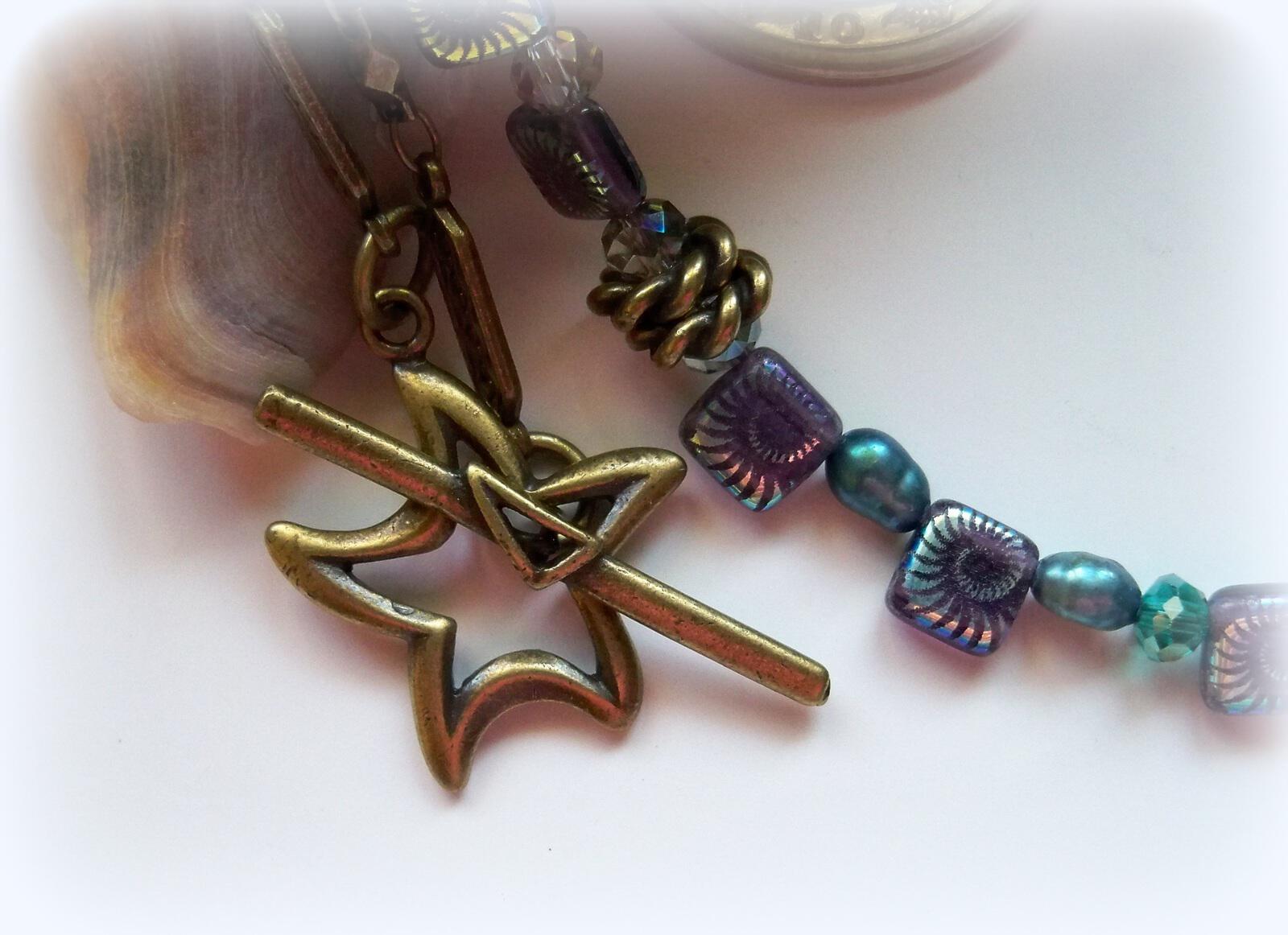 Sunken Treasure Necklace by Dancing Rainbows