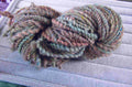 Muted Marble handspun 2 ply wool aran weight 64 yards