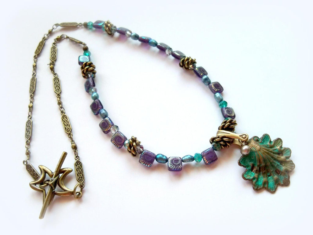 Sunken Treasure Necklace by Dancing Rainbows