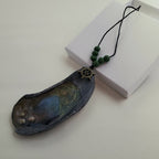 3 Resin Ocean Shell Ornaments in Gift Boxes
