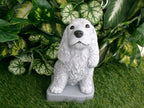 Cocker Spaniel Concrete Statue 5x6x9" High