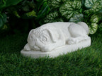 Pug Dog Concrete Statue 9x5x3" high