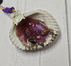 Natural Seashell Resin Ocean Ornament - Your choice!