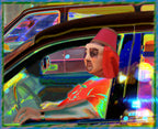 Original Mardi Gras Photo 8x10 matted to 11x14