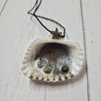 Natural Seashell Resin Ocean Ornament - Your choice!