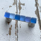 Beach Glass Drawer Pull 3 inch Sea Cabinet Handle $28