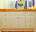Sea Glass Stone Cabinet Knob Drawer Pull Turquoise