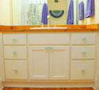 Sea Glass Stone Cabinet Knob Drawer Pull Turquoise