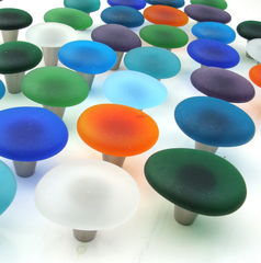 Beach Glass Cabinet Knob Drawer Pull $13