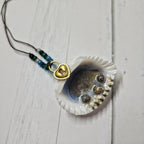 Natural Seashell Resin Ocean Ornament - Your choice!