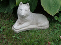 Concrete Husky Statue 11 x 5 x 7" High