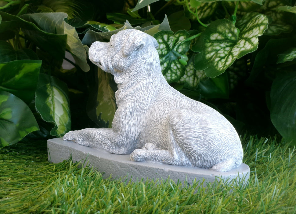 Rottweiler Concrete Statuette 3x7.25x4.75" high