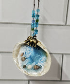 Natural Seashell Resin Ocean Ornament - Your choice!