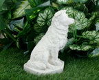 Border Collie Statue 4x5x75" High Solid Concrete