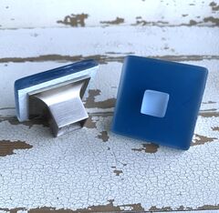 Handmade Sea Glass Cabinet Knob – Coastal Drawer Pull for Beach House Decor