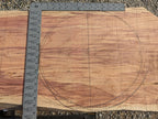 Mars Gale Crater Carving in Cedar