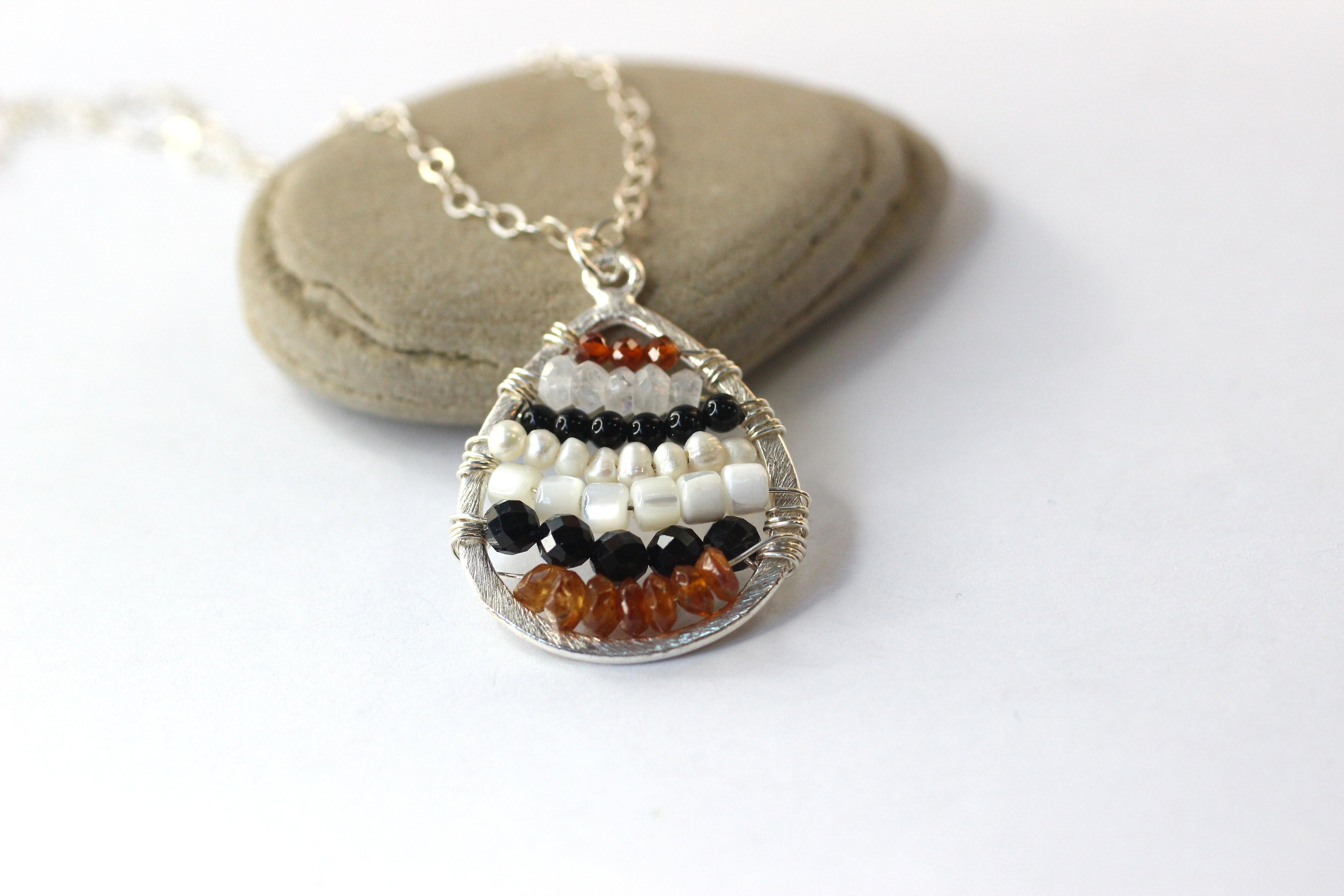 Tiny Stone Necklace