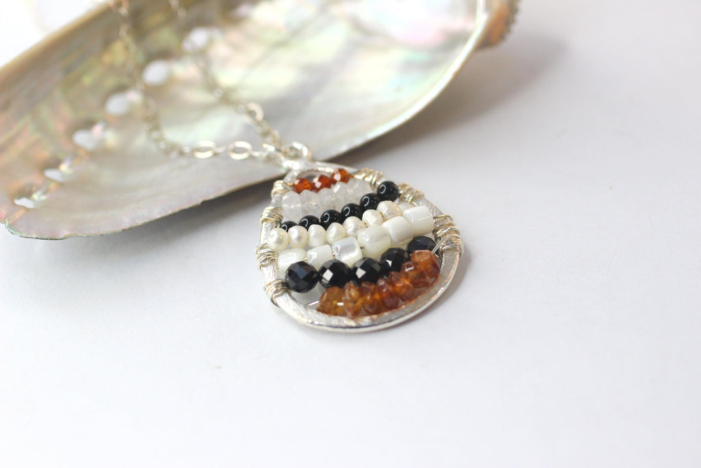 Tiny Stone Necklace