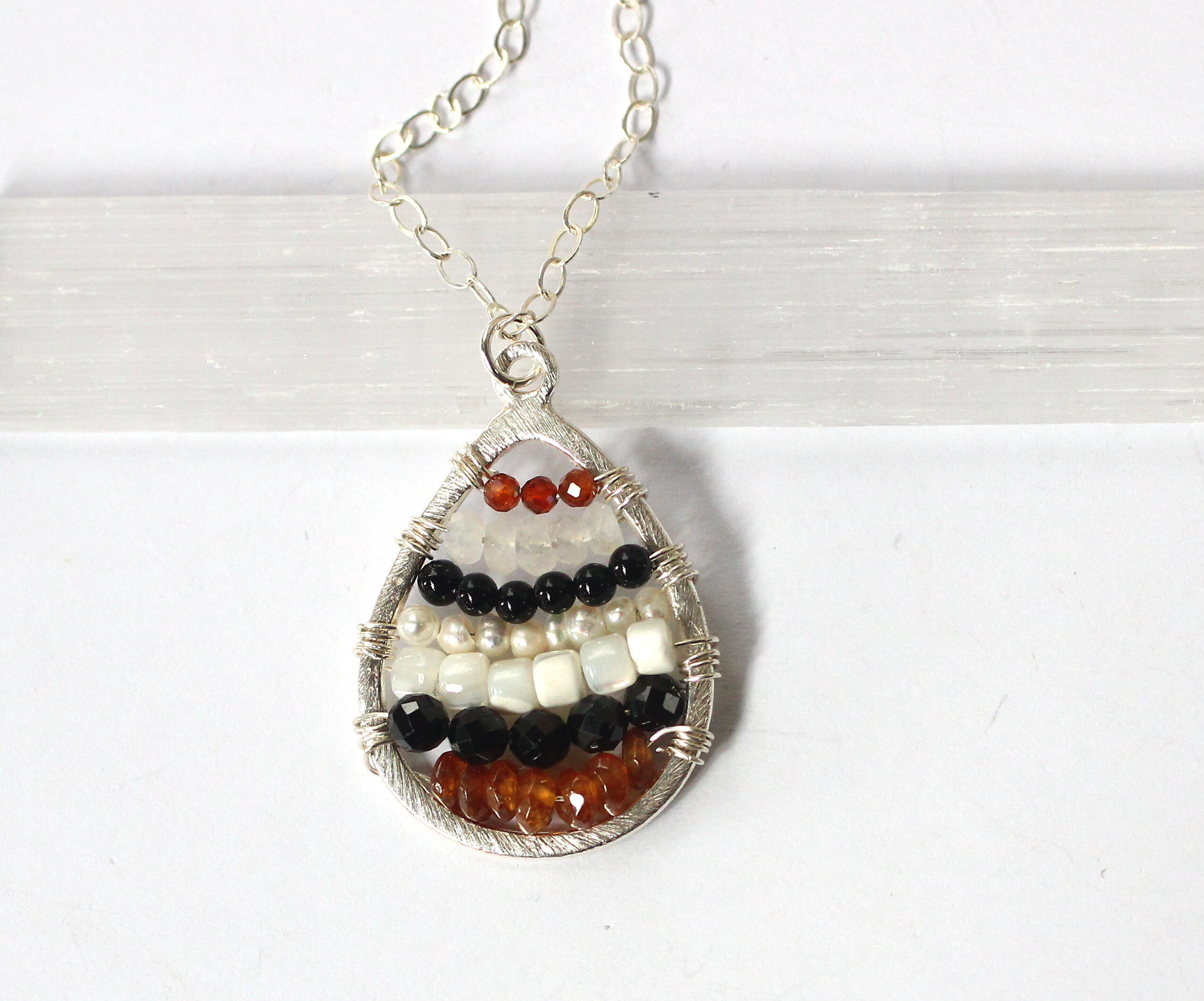 Tiny Stone Necklace