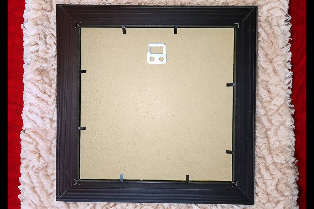 Black and Gold Framed Origami Butterflies Shadowbox