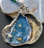 Mermaid Resting On The Ocean - Resin Wall Art Ornament