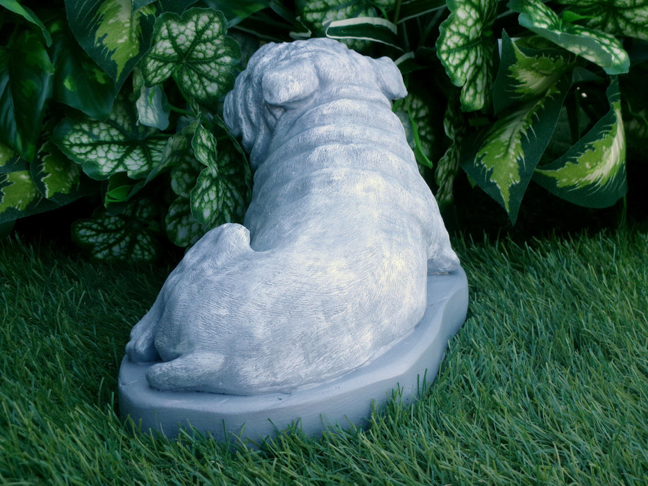 Bulldog Statue 5 x 10 x 6" high Concrete Statue