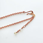 Montana Agate Beaded Copper Necklace