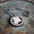 Wooden Alaska Necklace