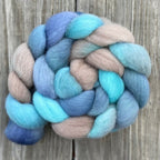 "Seaglass" hand dyed Cormo wool