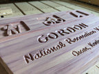 Custom National Park Sign - DEPOSIT ONLY - prices start at $175