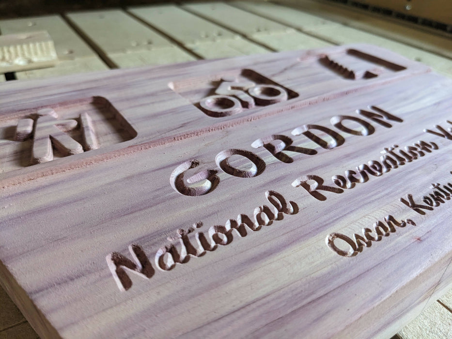 Custom National Park Sign - DEPOSIT ONLY - prices start at $175
