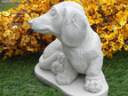 Dachshund Dog Concrete 5-1/2 x 7-1/2 x 7-1/4" High