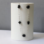Raw Black Tourmaline Necklace