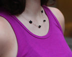 Raw Black Tourmaline Necklace
