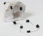 Raw Black Tourmaline Necklace