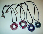 Chainmaille Celtic Wheel Pendant Necklace