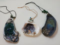 3 Resin Ocean Shell Ornaments in Gift Boxes