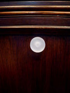 Beach Glass Hockey Puck Cabinet Knob Drawer Pull Sea Glass