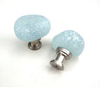 Sea Glass Stone Cabinet Knob Drawer Pull Turquoise