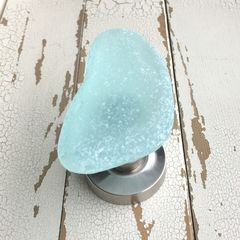 Sea Glass Recycled Stone Beach Coat Towel Wall Hook Large