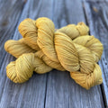 Botanical hand dyed yarn - Golden Willow