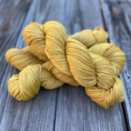 Botanical hand dyed yarn - Golden Willow