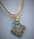 Shades of the Southwest Floral Imprint Pendant