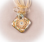 Shades of the Southwest Floral Imprint Pendant