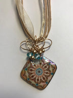 Shades of the Southwest Floral Imprint Pendant